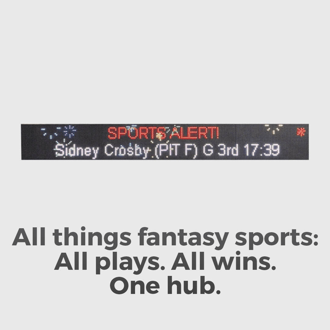 All-In-One Dashboard For Fantasy Sports