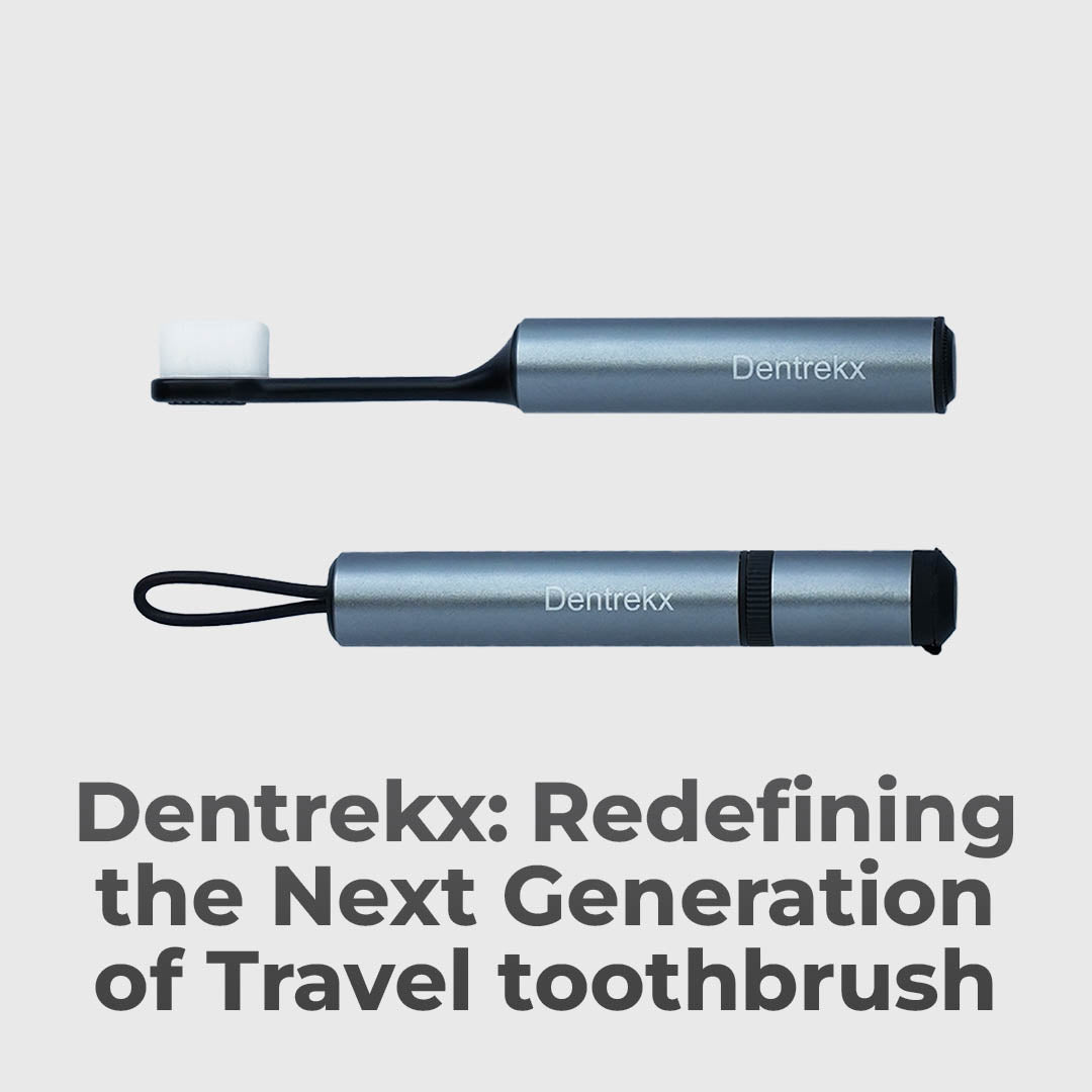 Titanium Toothbrush with Magnetic Pod