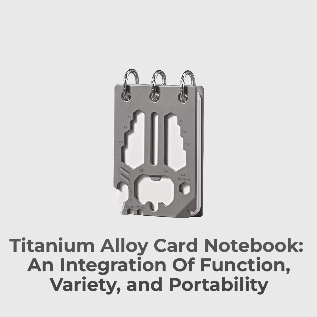 Titanium Cards Meet Notebook Function