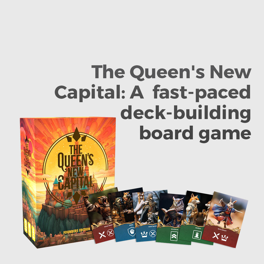 Fast-Paced Deck & City-Building Board Game