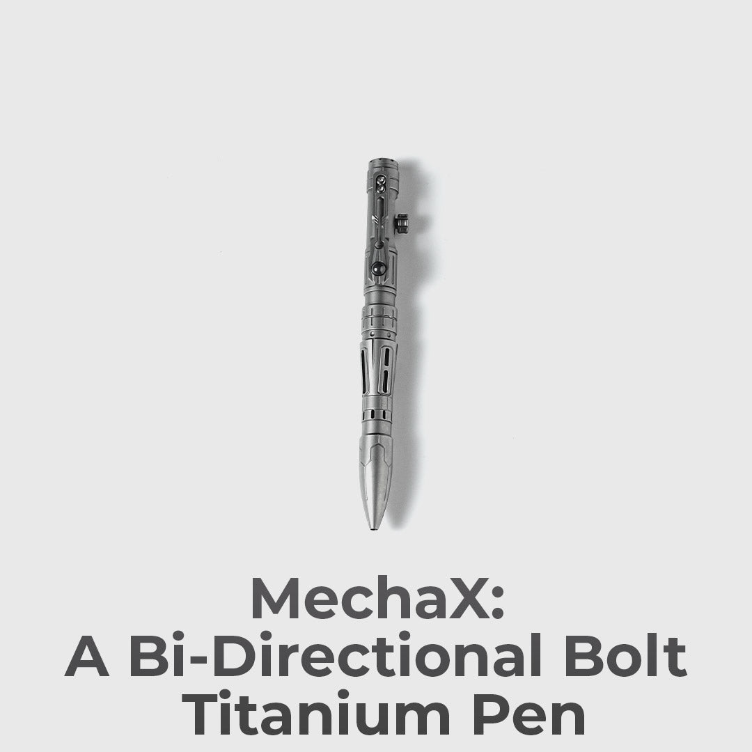 Bi-Directional Titanium Emergency Pen