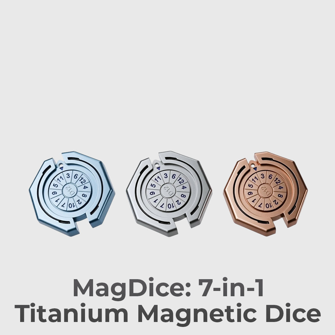 Compact Dice System With Seven Ways To Roll