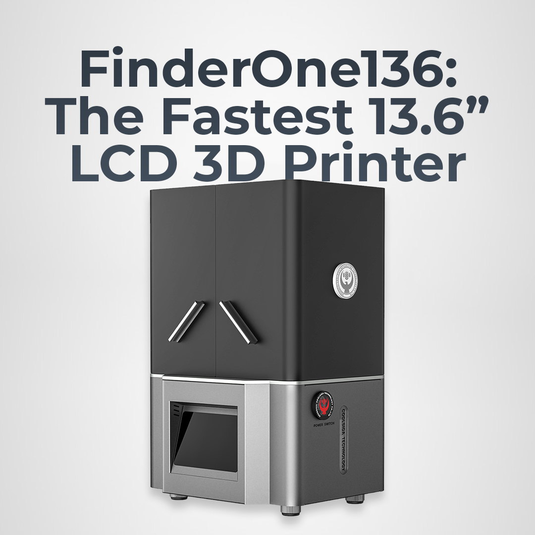 Fast Industrial-Grade LCD 3D Printer
