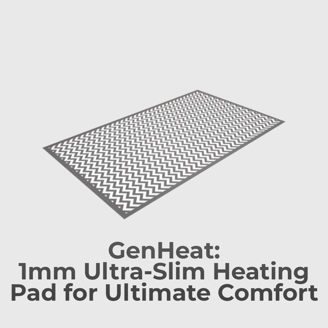 Ultra-Slim Heating Pad With Carbon Fiber Tech