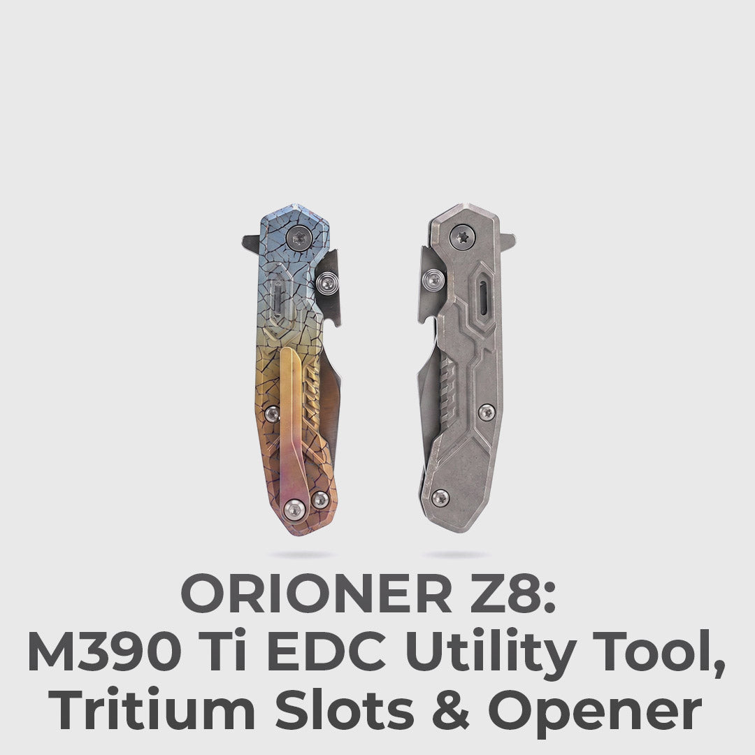 M390 Titanium Pocket EDC With Opener