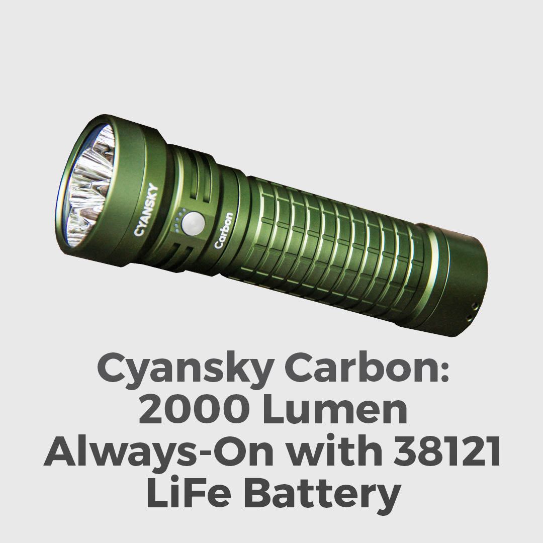 High-Powered 2000 Lumen Flashlight - First Backer