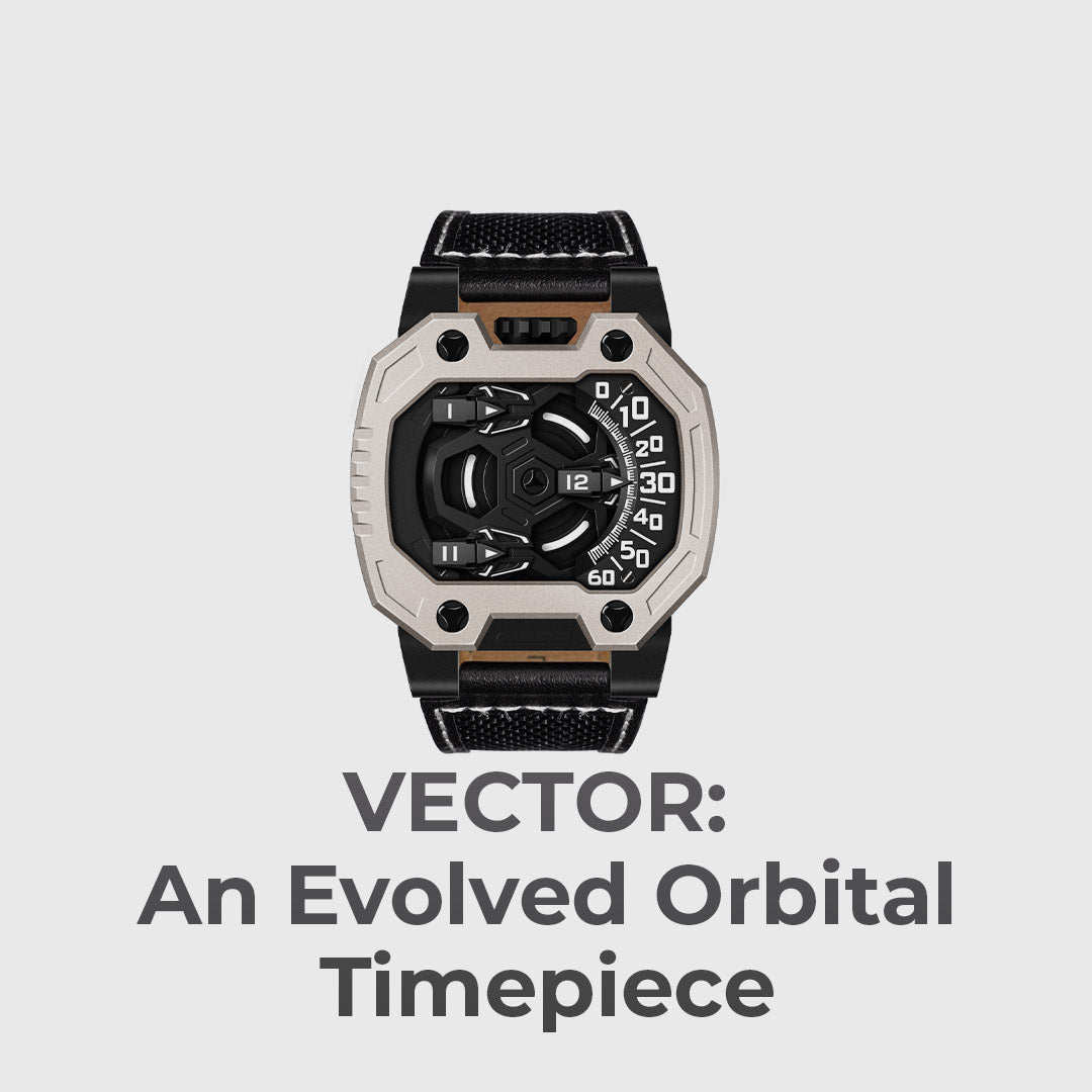Titanium Orbital Mechanical Watch