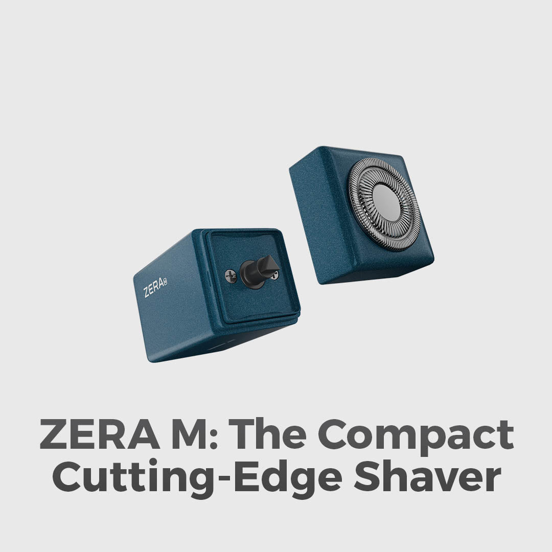A Travel-Ready Shaver With Low Noise - First Backer
