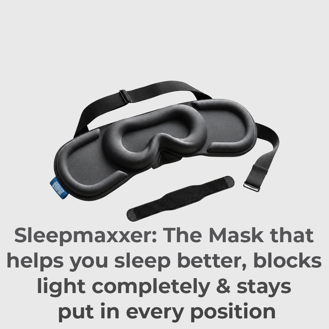 Total Blackout. Zero Eyelid Pressure.