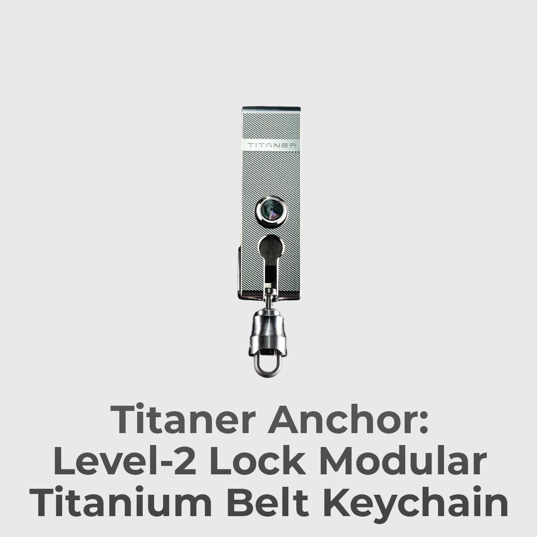 A Titanium Keychain Built For EDC