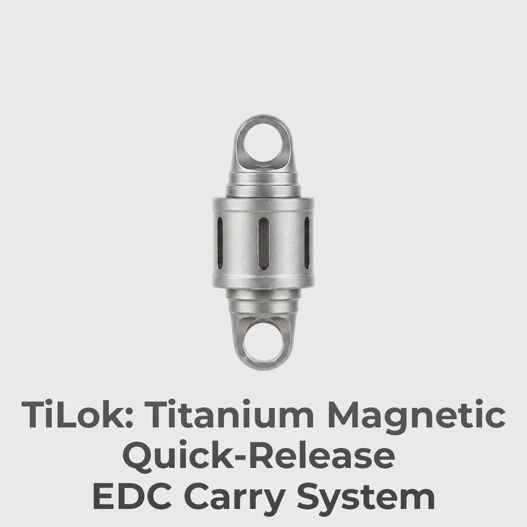 Titanium Quick-Release EDC Connector