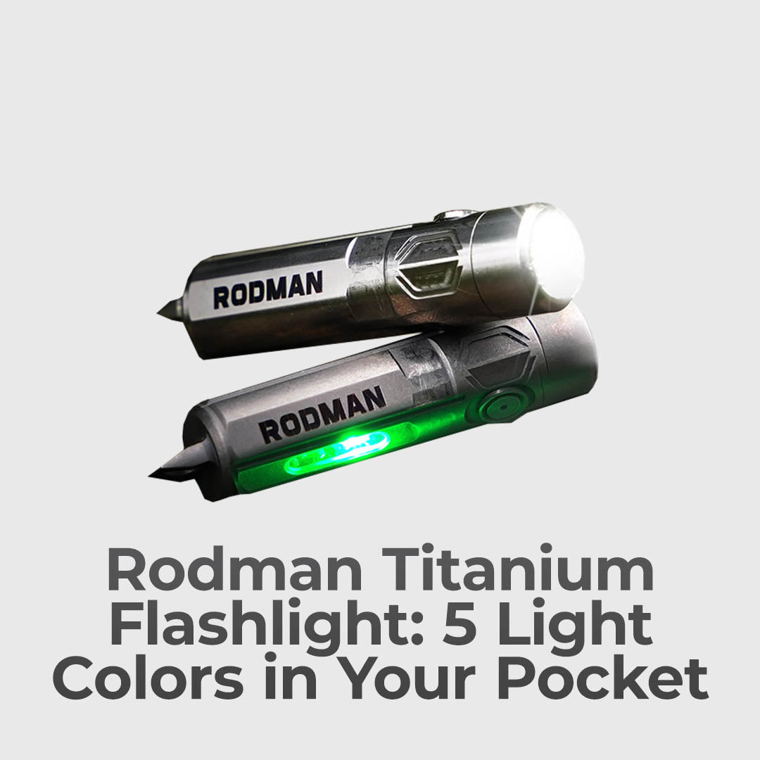 5 Light Colors, One Tiny Flashlight
