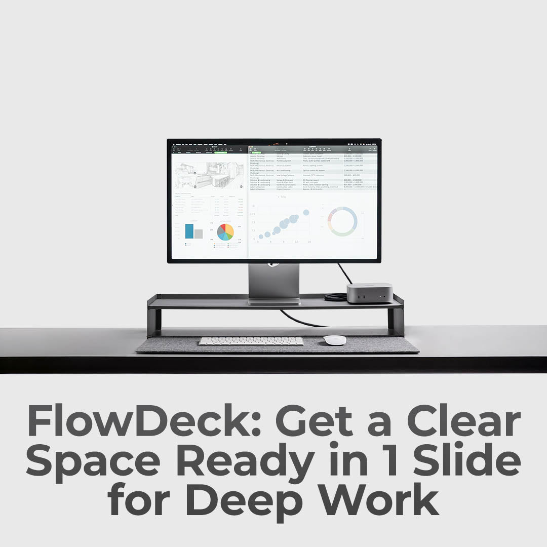 The Desk System That Slides Into Focus