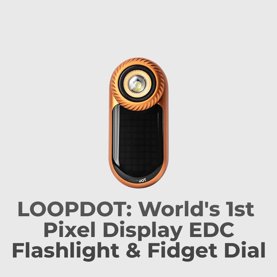 Pocket Flashlight Meets Fidget Fun
