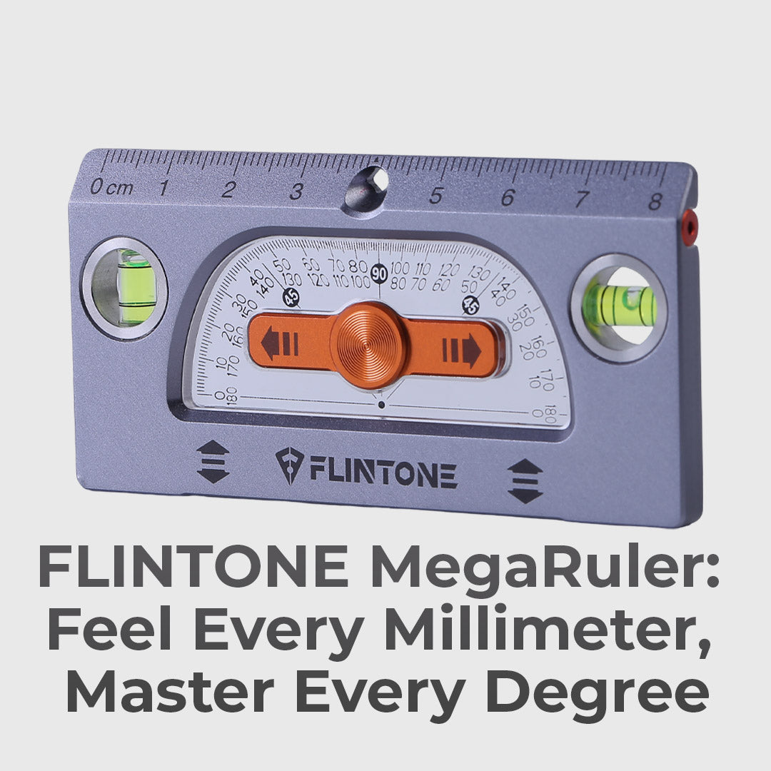 Titanium Ruler With 9 Pro Functions