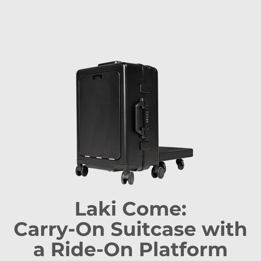 Smart Carry-On Luggage Built For Family Travel