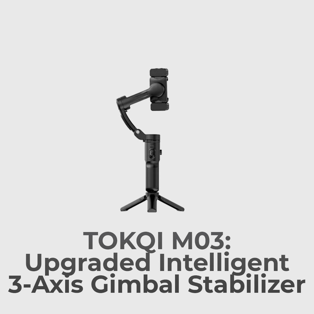 Intelligent AI-Tracking 3-Axis Gimbal Stabilizer