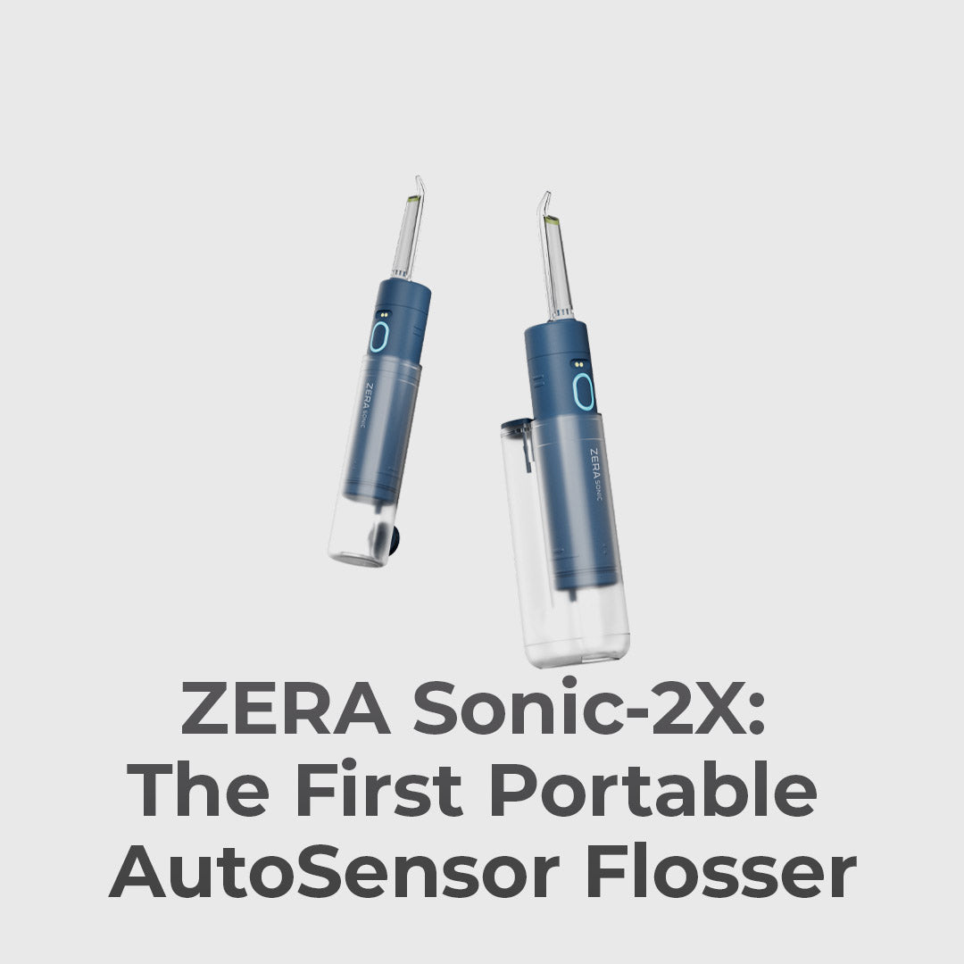 The Water Flosser With A Smart Sensor For Less Mess