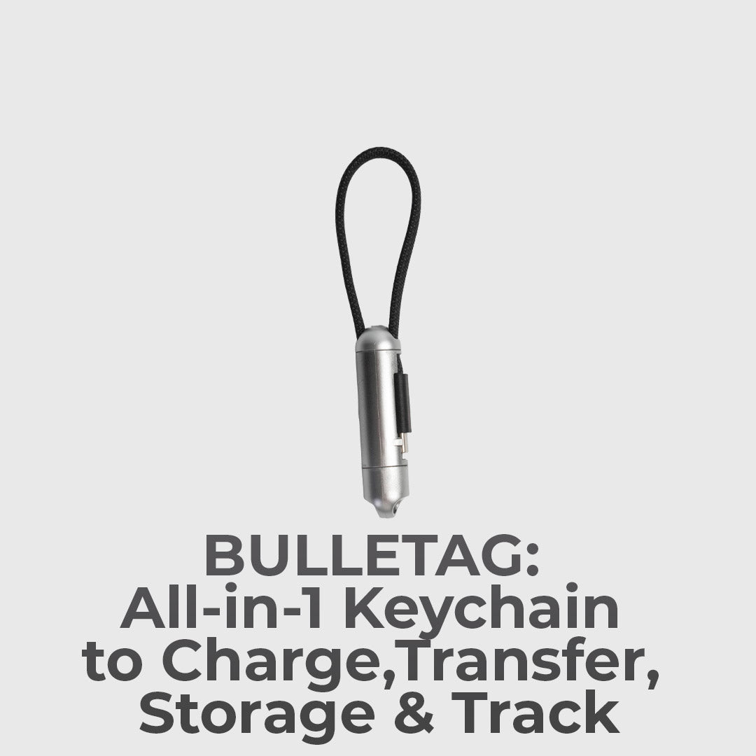 The Keychain That Charges, Stores, Tracks