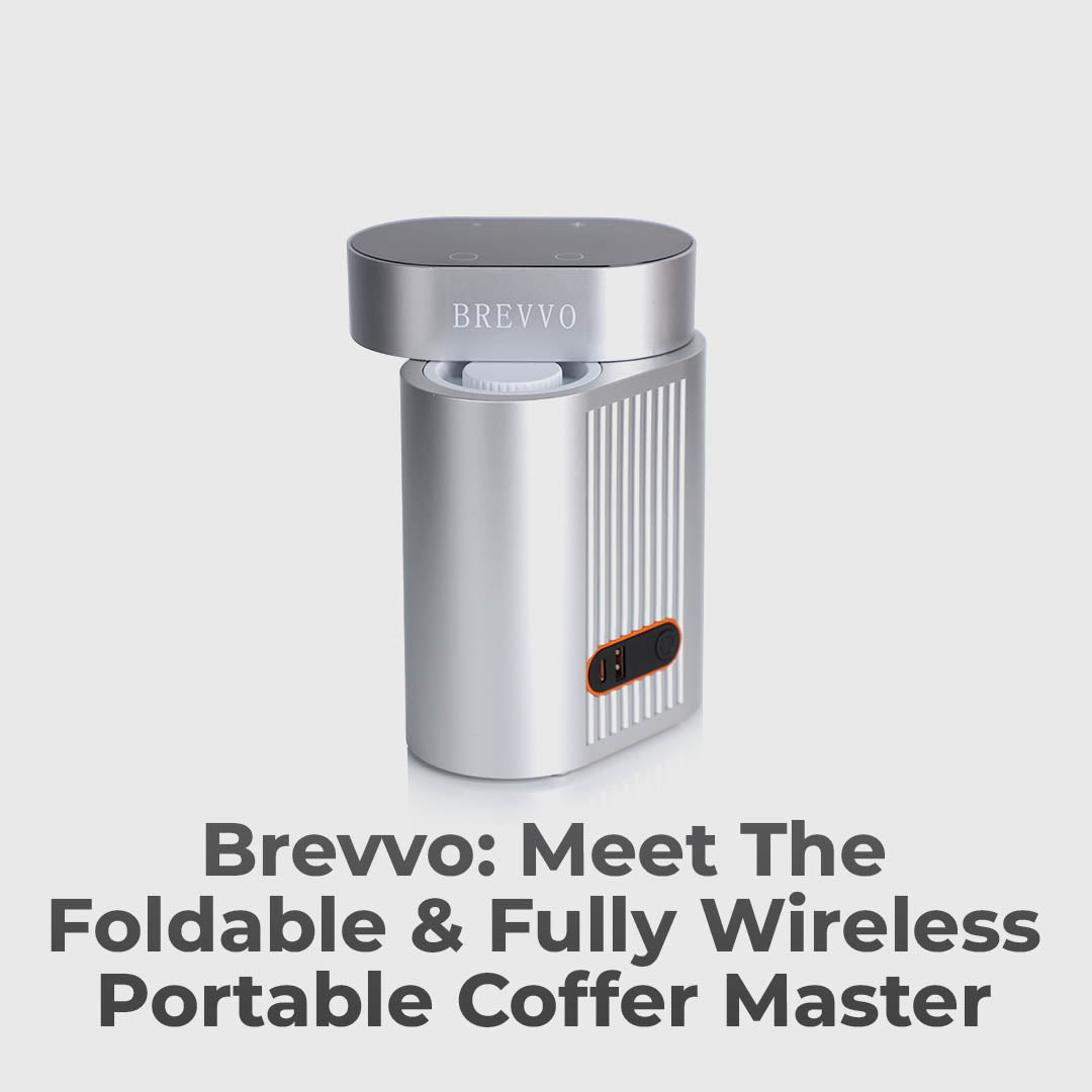 The Foldable Wireless Espresso Maker