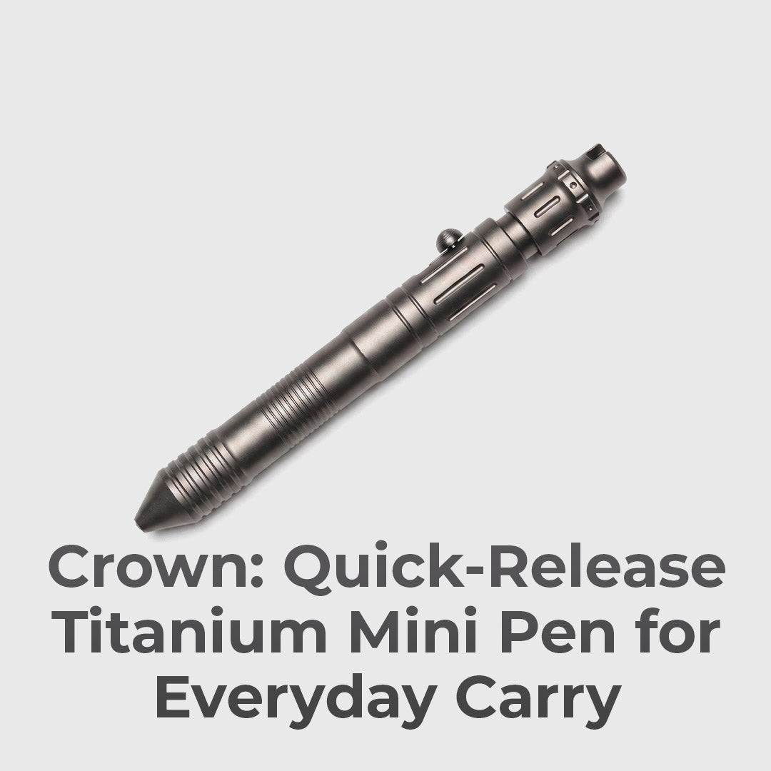 Titanium Quick-Release Mini Pen