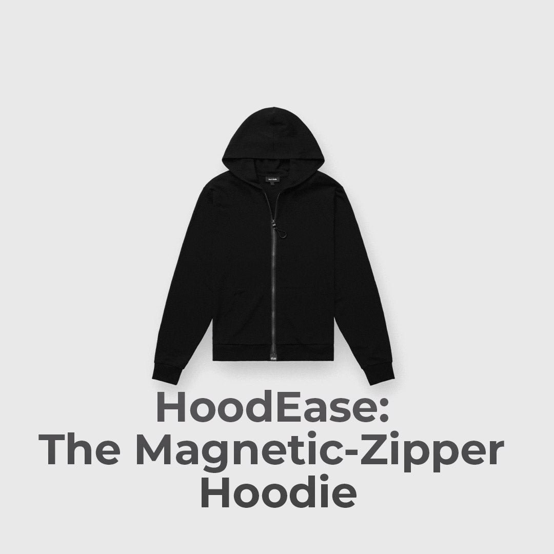 The Hoodie That Zips Instantly