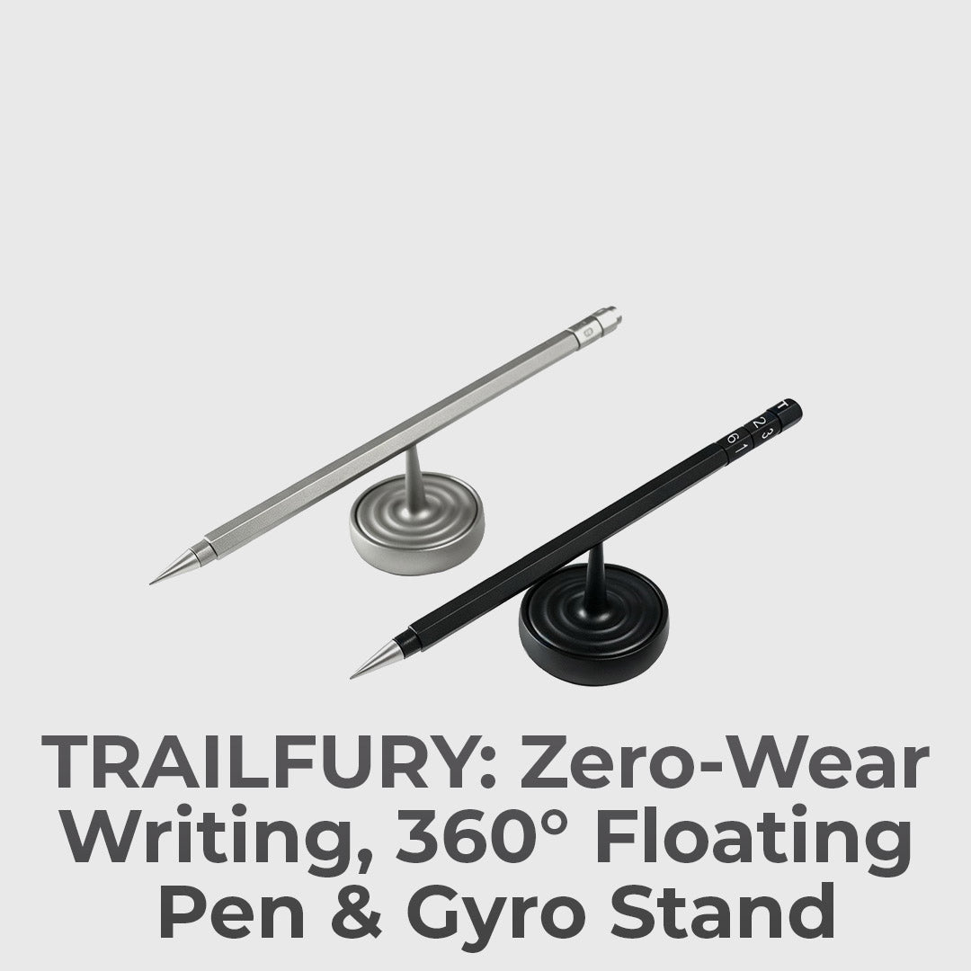 Titanium Ink-Free Pen And Gyro Fidget