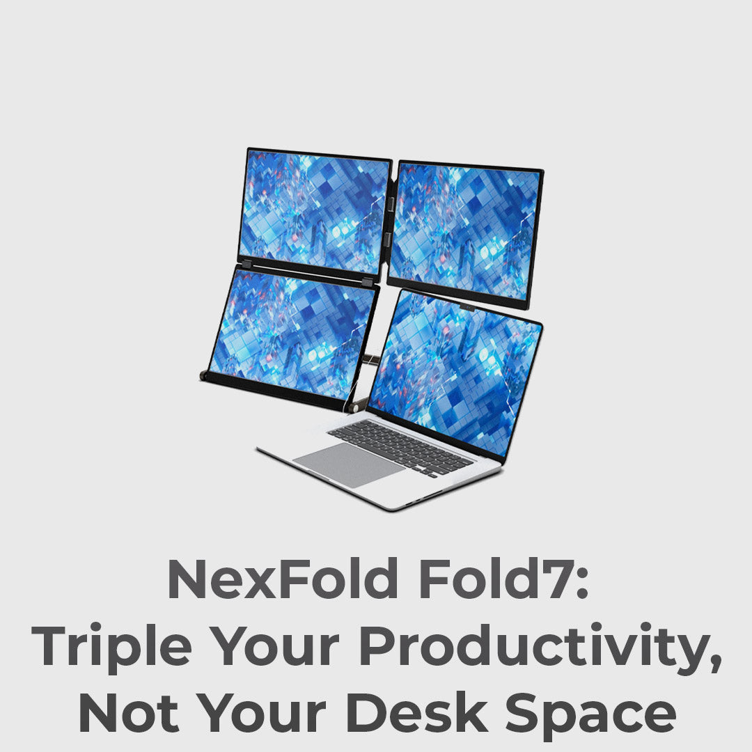 The Four-Screen Workstation That Moves With You