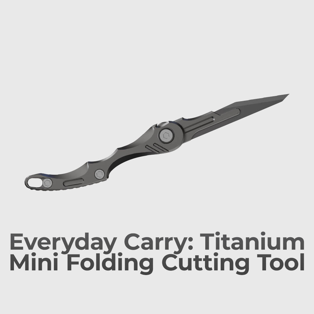 Titanium Craft, Everyday Ready. Ultra-Compact & TSA Friendly