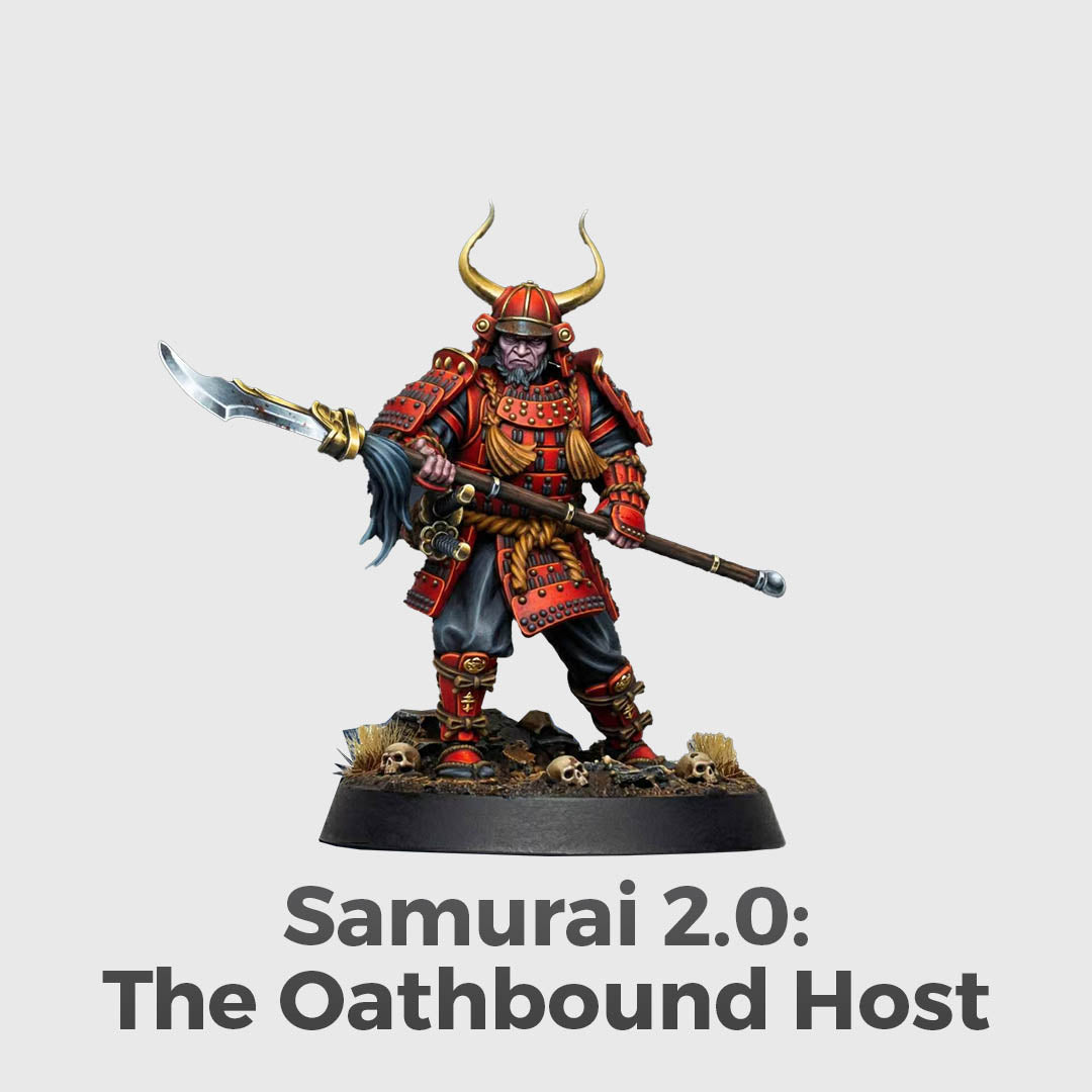 Modular Samurai STL Miniatures
