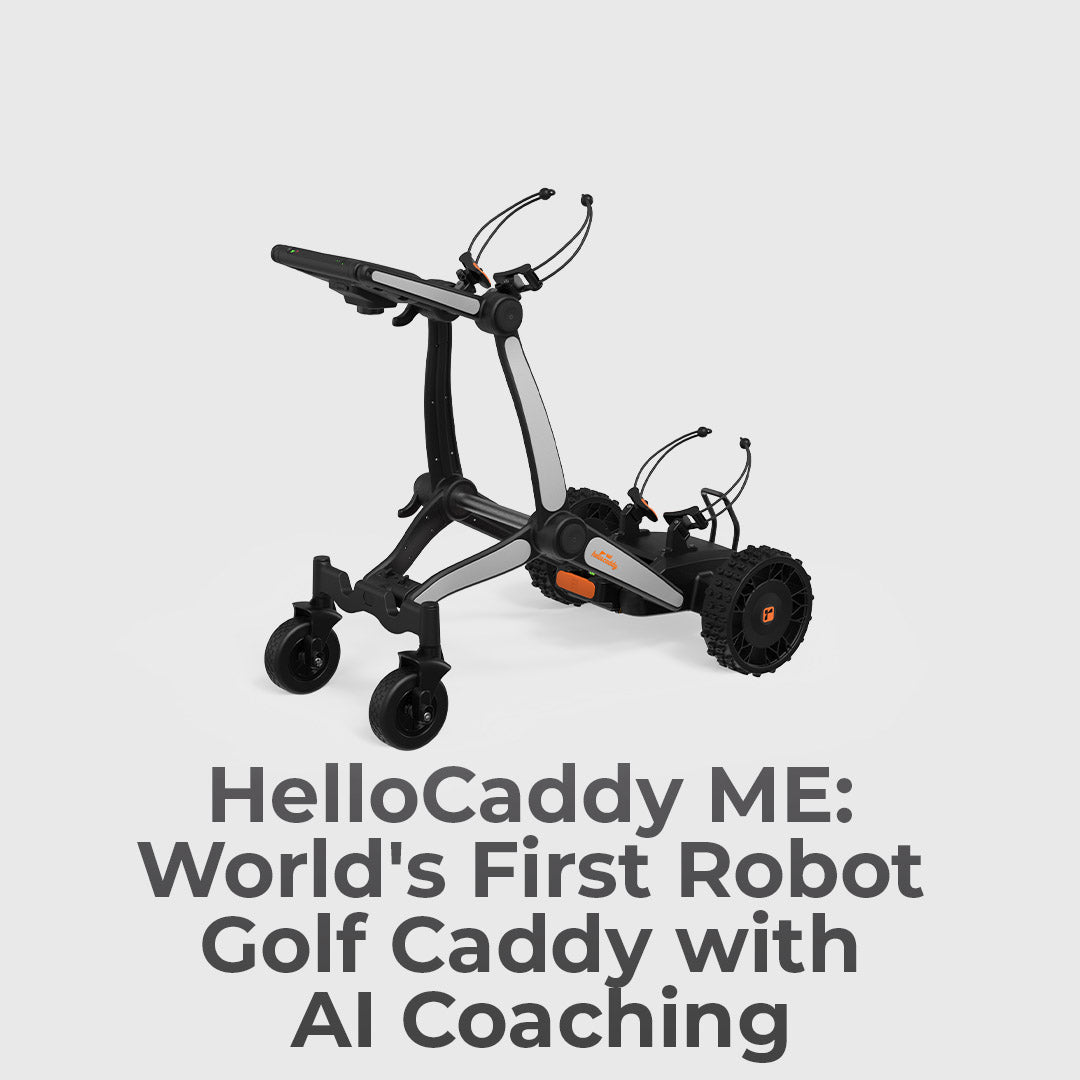 The Robot Caddy With AI Shot Advice
