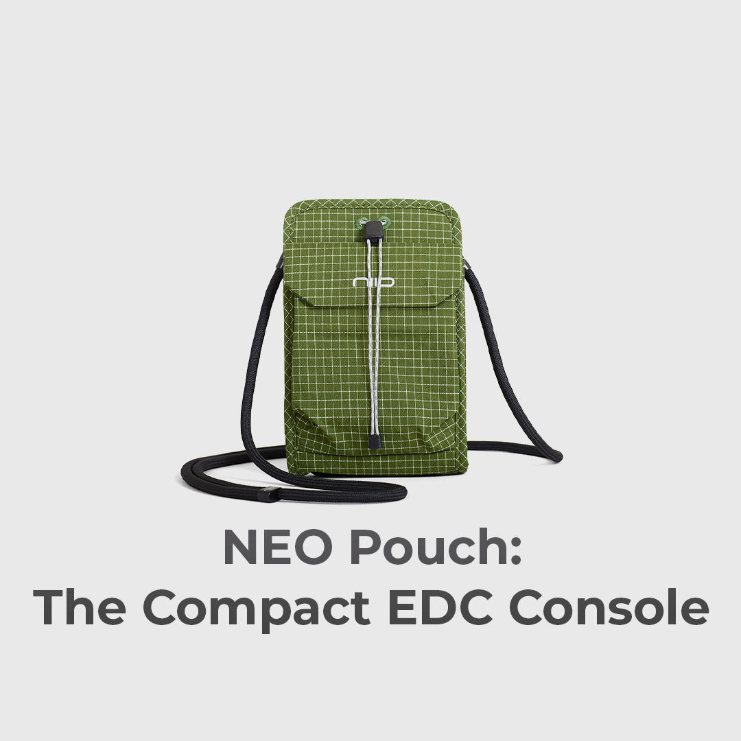 Magnetic EDC Pouch With One-Hand Access