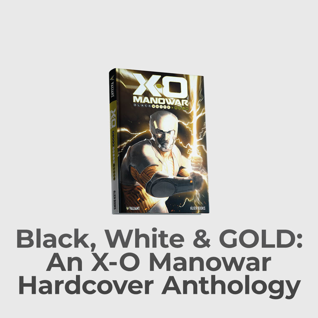 Aric Returns in Black, White & Gold