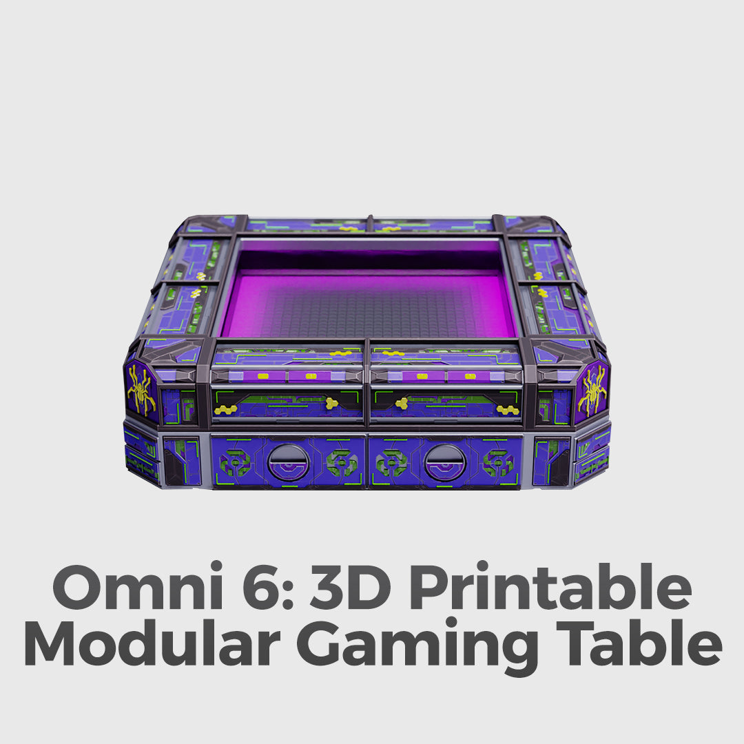 Modular Game Table You Can Print Yourself