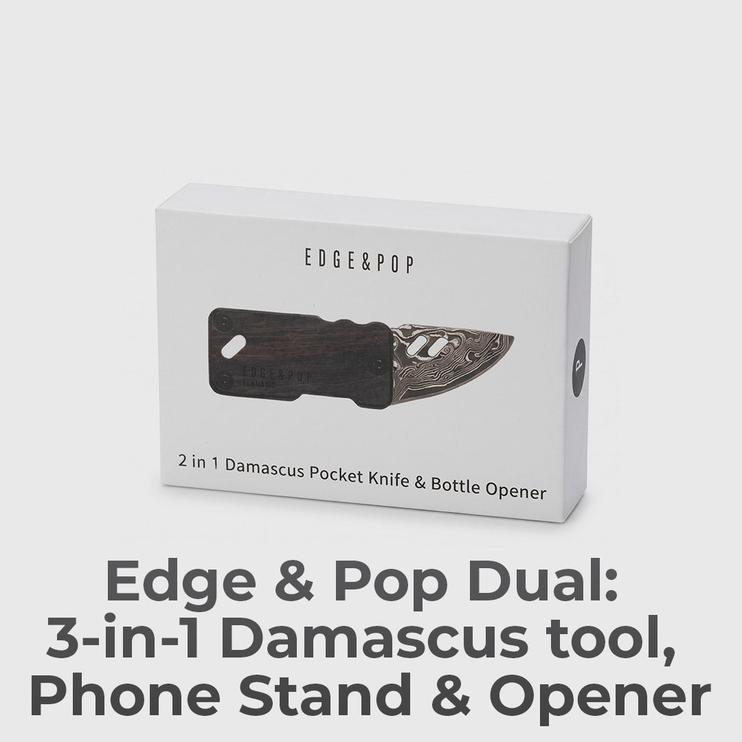 3-In-1 Damascus Pocket Tool