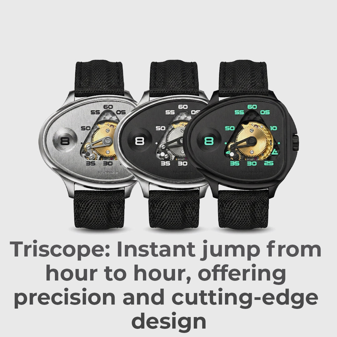 Jump Hour, Triangular Minutes Watch