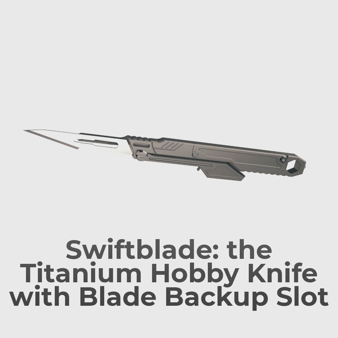 Super Sharp Titanium Hobby Knife