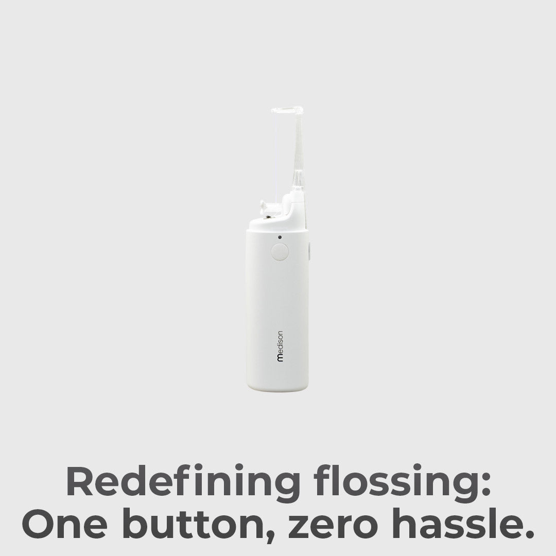 One Press. Fresh Floss Ready.