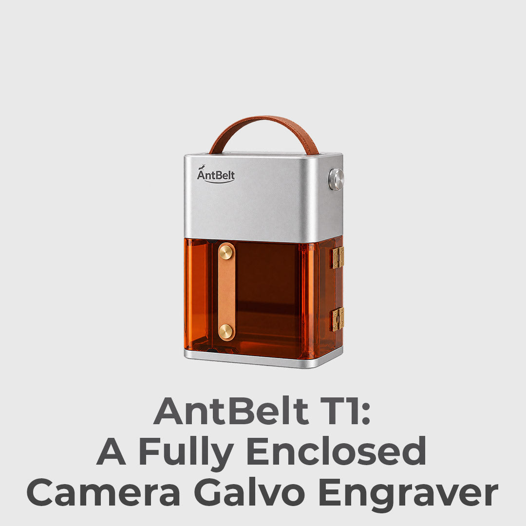 Compact Fully-Enclosed Galvo Laser Engraver