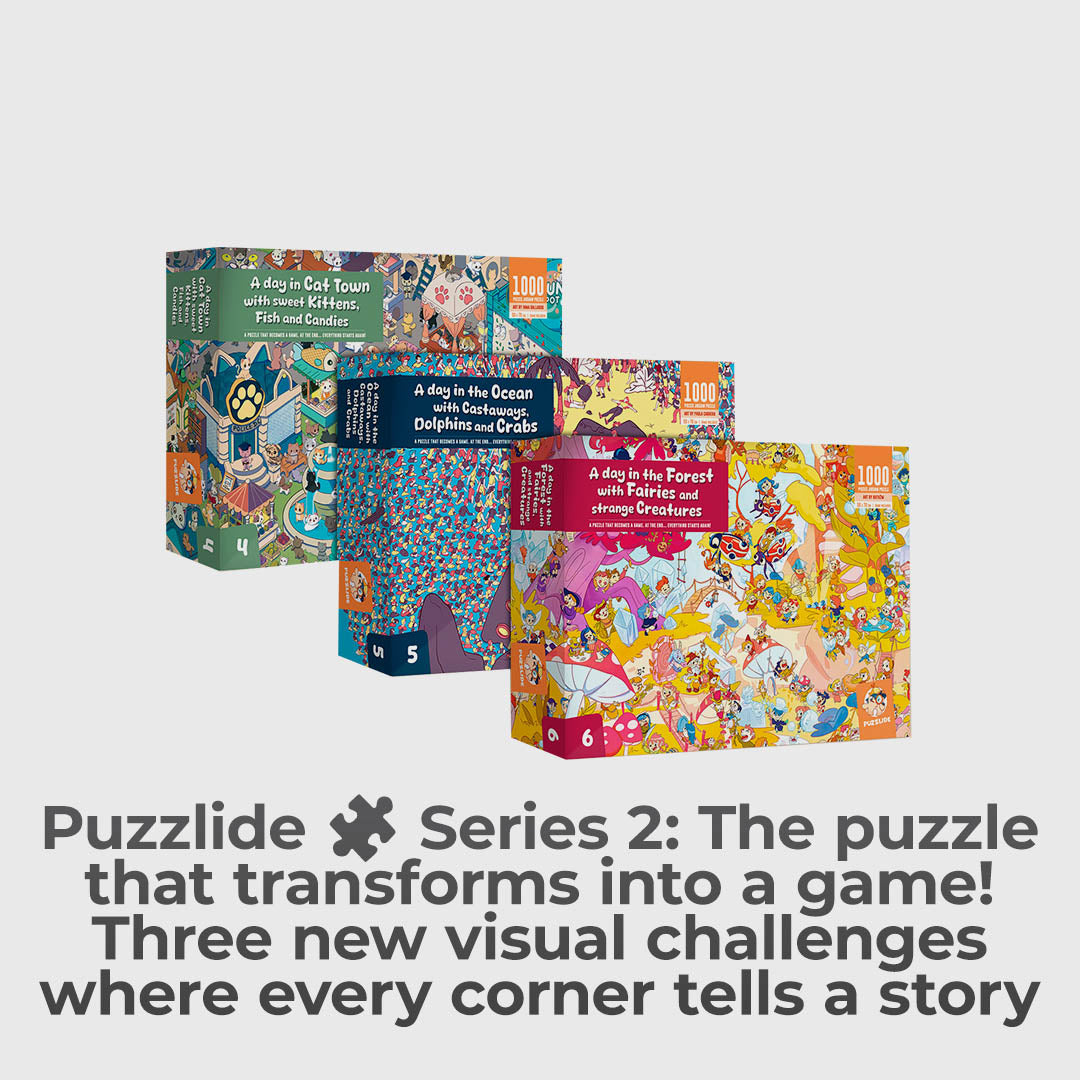 Puzzles That Become Games - Art, Mystery & Play in Every Piece