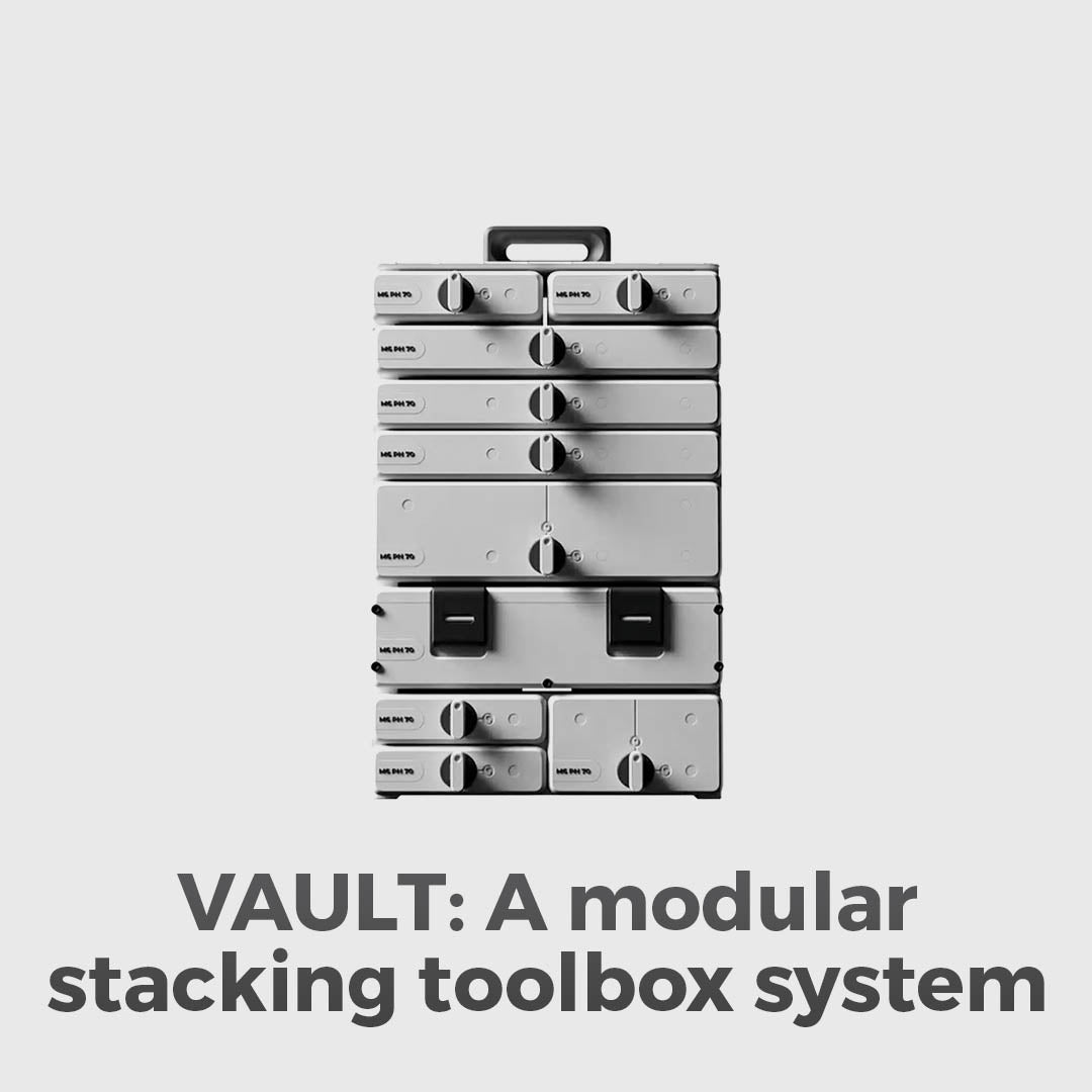 Modular 3D-Printed Workshop Storage System