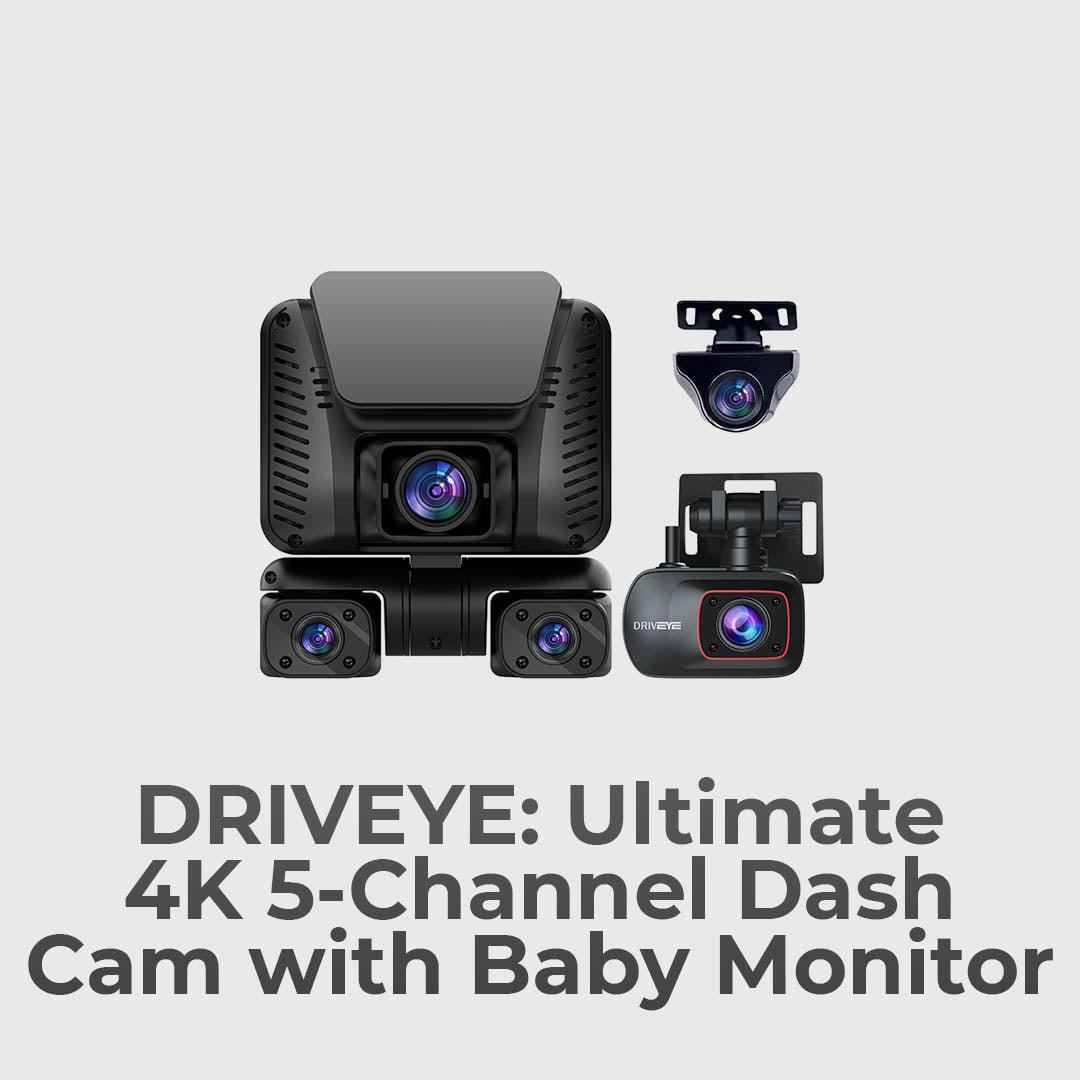 Experience 360 Protection With The Ultimate 4K Dash Cam