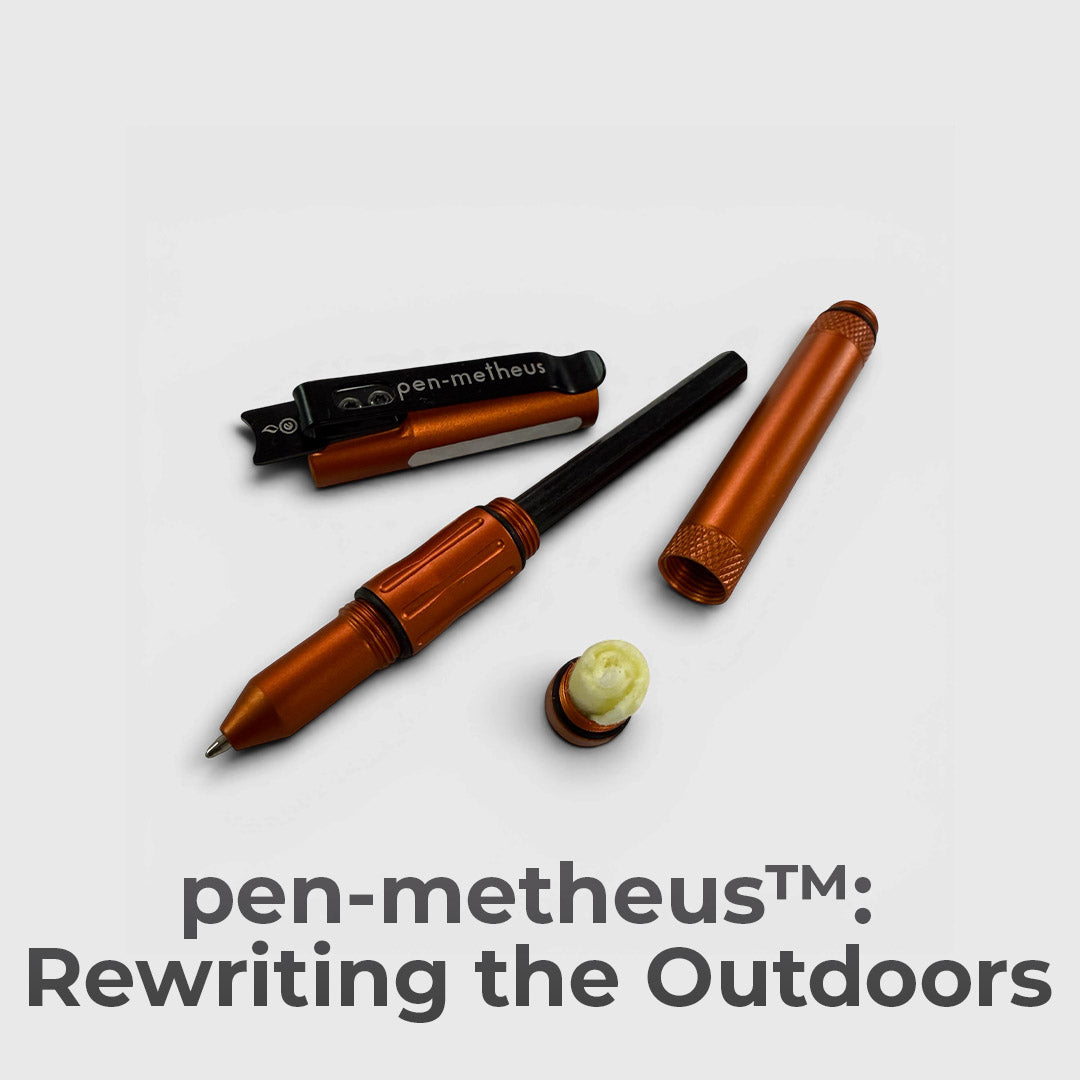Weve hidden fire in a pen!
