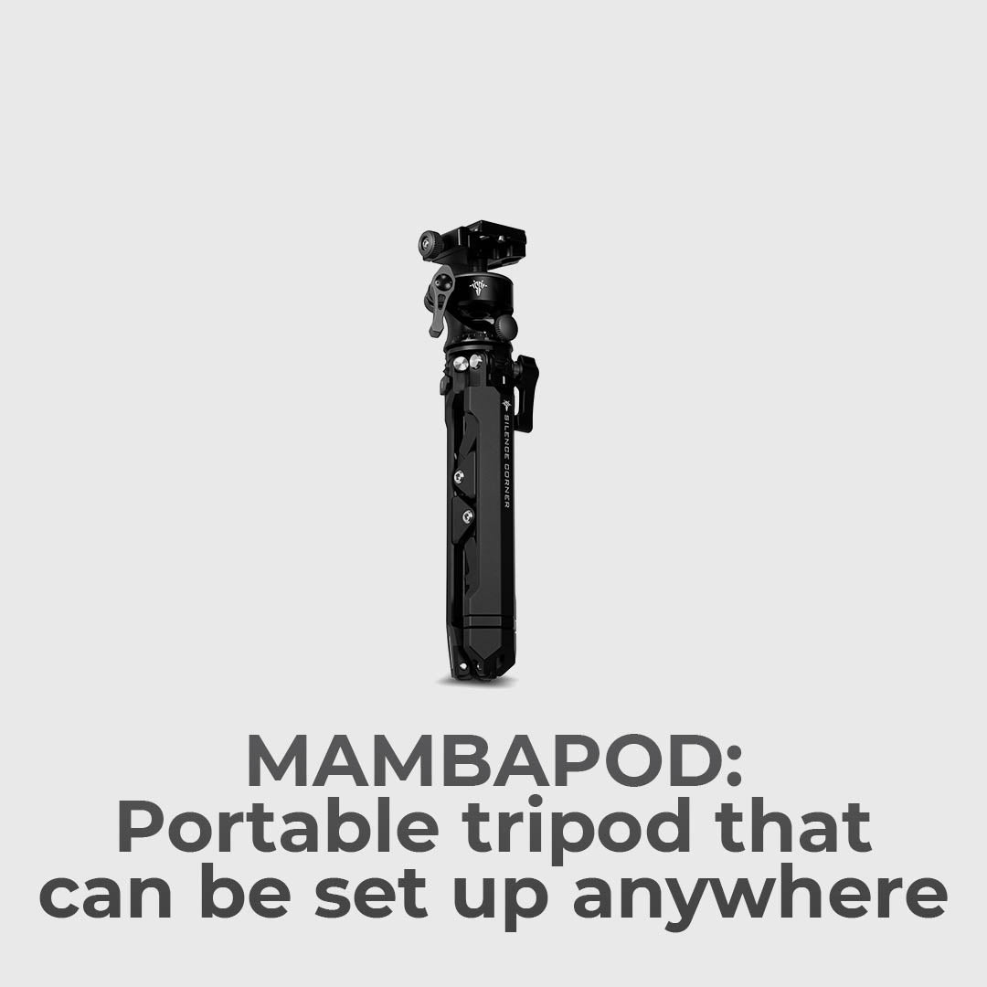 Versatile Tripod With Hook, Clamp, And Handheld Modes