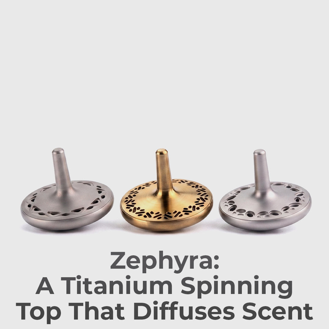 The Titanium Scent-Diffusing Spinning Top