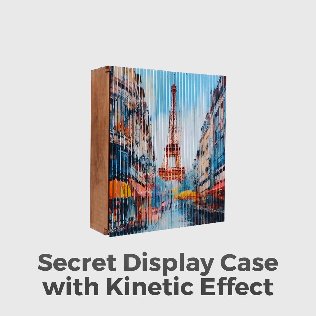 Puzzle &amp; Mini Secret Hanging Bar With Kinetic Effect