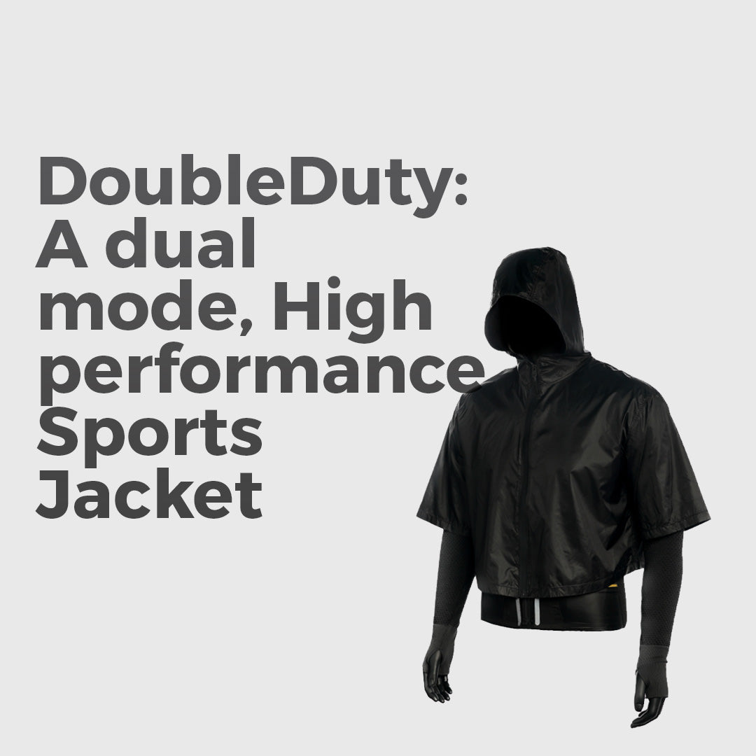Outdoor Sports Jacket With Dual-Mode Design