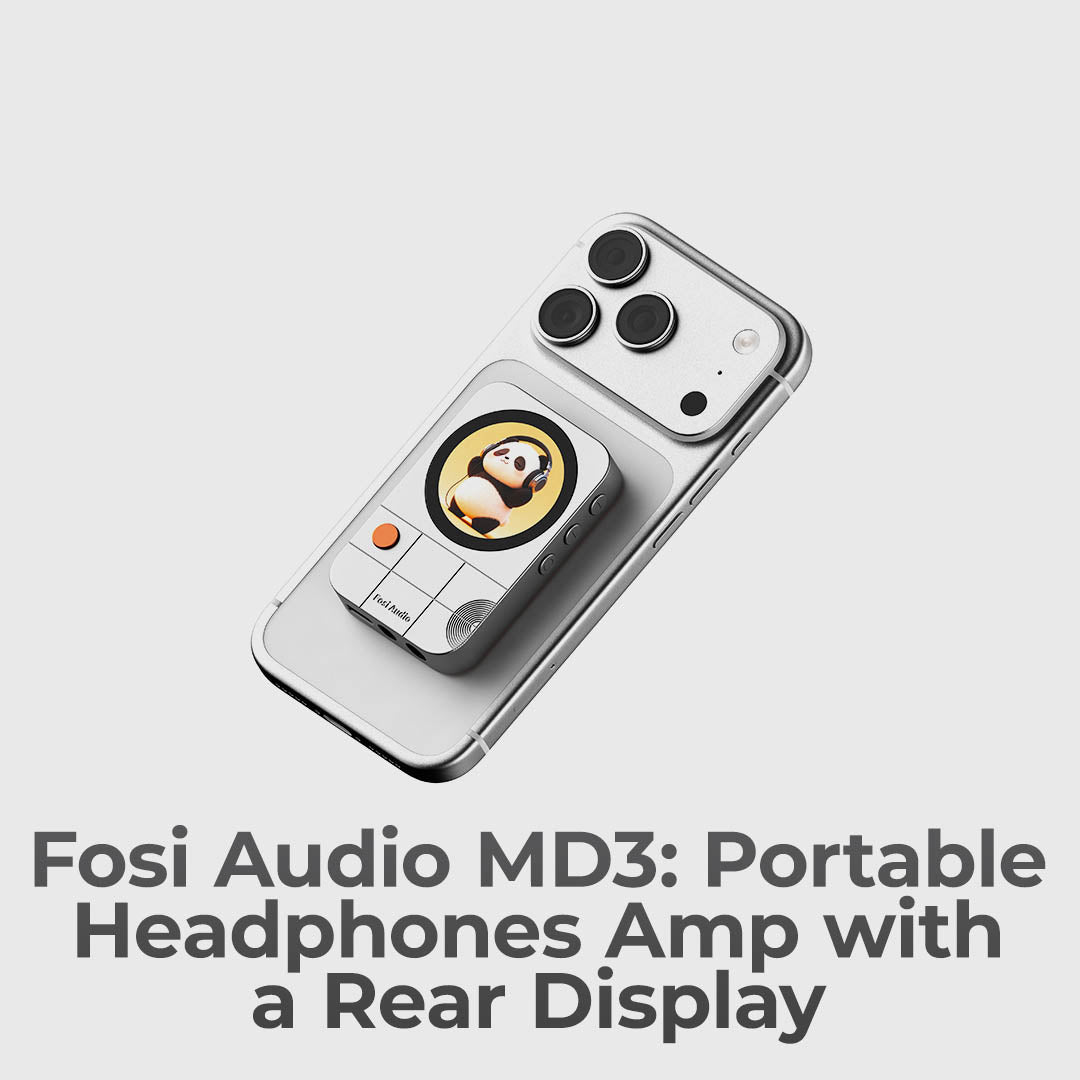 Magnetic Hi-Fi DAC/Amp With Rear Display