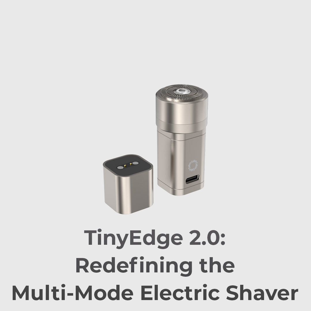 Modular Pocket-Size Magnetic Shaver