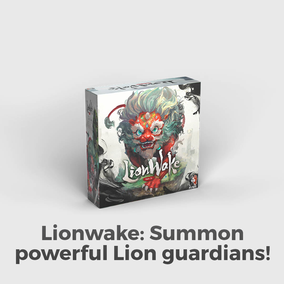 A Lion Dance-Inspired Strategy Board Game
